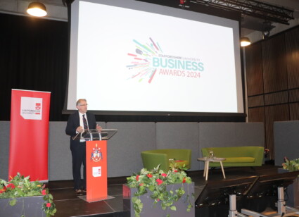 Entries open for 2024 Staffordshire University Business Awards