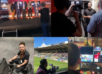 Team of the Year entrant – Inspired Film and Video’s live event production crew