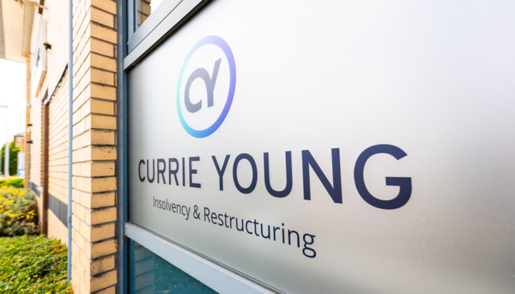 Currie Young Insolvency & Restructuring – Innovation, Small Business of the Year, Business in the Community and Team of the Year entrant