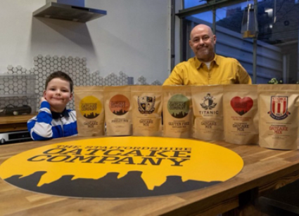 Small Business of the Year and Entrepreneur of the Year entrant – The Staffordshire Oatcake Company and Mark Adams