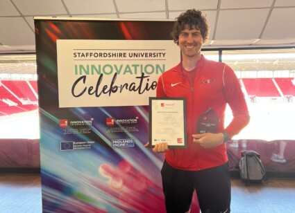 Alumni Business Person of the Year, Innovation Award and Business in the Community entry – Wayne Glover and Time4Sport